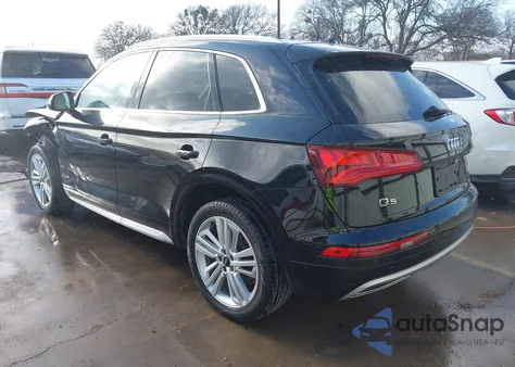 2018 Audi Q5 2.0T Premium/2.0T Tech Premium from USA, damaged, VIN WA1BNAFY7J2150572